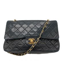 CHANEL（シャネル）の古着「ダブルフラップマトラッセ25」｜ブラック