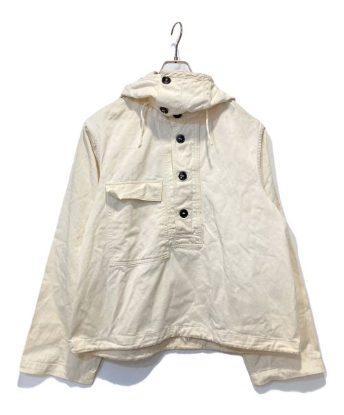 U'S NAVY（ユーエスネイビー）U'S NAVY (ユーエスネイビー) GUNNERS SMOCK アイボリー サイズ:Sの古着・服飾アイテム