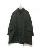 YOKEヨーク）の古着「OVERDYE RAG RUG FISHTAIL PARKA COAT」｜グリーン