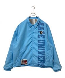 A BATHING APE（アベイシングエイプ）の古着「AAPE MEN LIGHT WEIGHT JACKET」｜ブルー×グレー