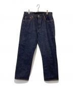 FULLCOUNTフルカウント）の古着「Clean Straight Denim」｜ブルー