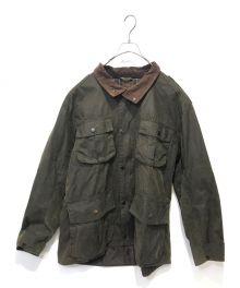 Barbour（バブアー）の古着「TROOPER WAXJACKET」｜オリーブ