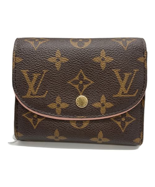 LOUIS VUITTON（ルイ ヴィトン）LOUIS VUITTON (ルイ ヴィトン) ポルトフォイユ・アリアンヌ ローズバレリーヌ ブラウンの古着・服飾アイテム