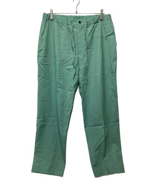 Graphpaper（グラフペーパー）Graphpaper (グラフペーパー) Fine Wool Tropical Easy Trousers グリーン サイズ:2の古着・服飾アイテム