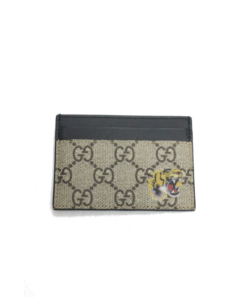 中古 古着通販 Gucci グッチ Ggスプリームパスケース ブラウン ブランド 古着通販 トレファク公式 Trefac Fashion