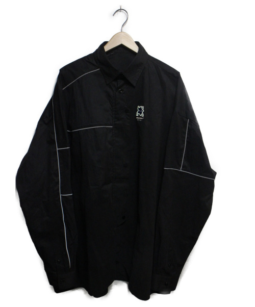 中古 古着通販 Ader Error アーダーエラー Vaderay Oversized Shirt ブラック サイズ 3 ブランド 古着通販 トレファク公式 Trefac Fashion