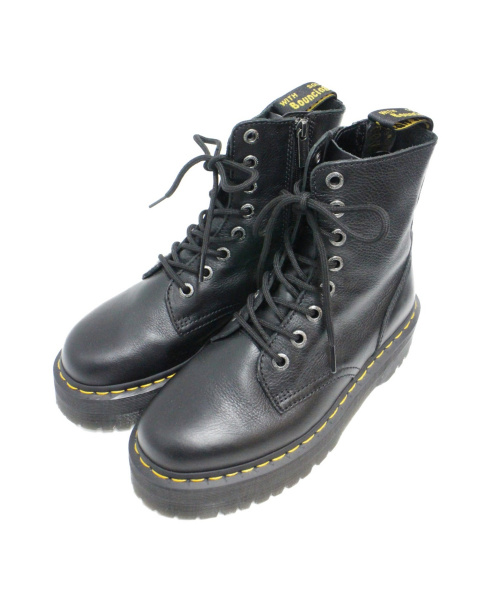 中古 古着通販 Dr Martens ドクターマーチン 8ホールブーツ ブラック サイズ Uk6 Jadon 定価 33 000 ブランド 古着通販 トレファク公式 Trefac Fashion