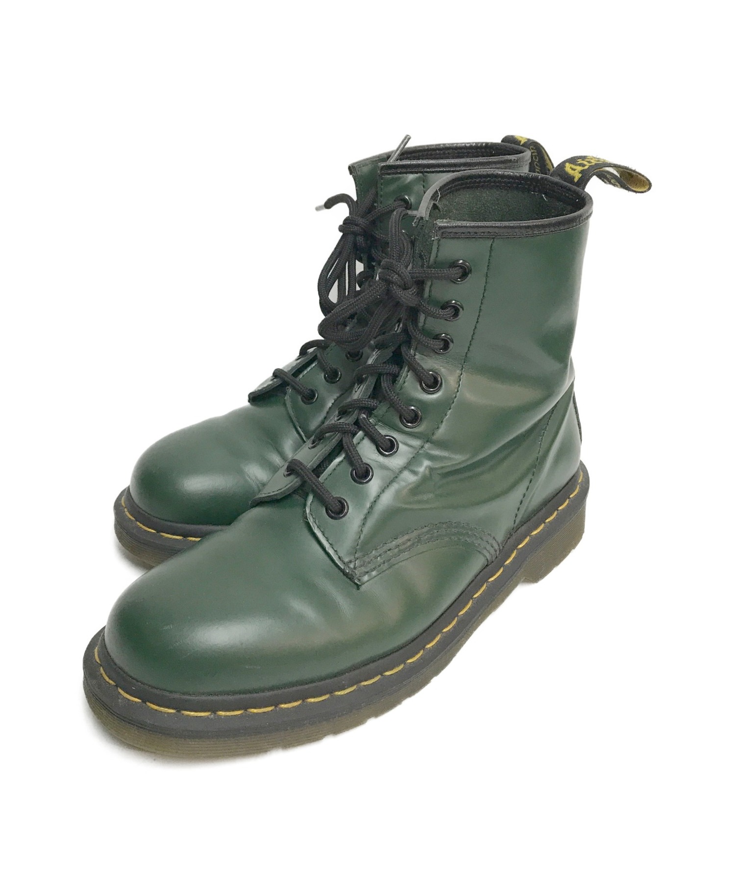 りなど Dr.Martens ブーツ グリーンの通販 by MOMO's shop｜ドクター