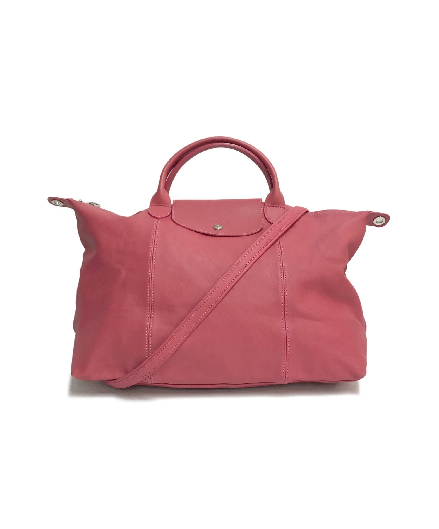 LONGCHAMP オールレザー トートバッグ - greatriverarts.com