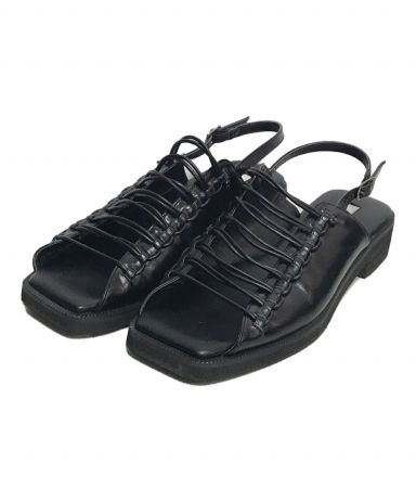中古・古着通販】Ameri (アメリ) bundling sandal ブラック サイズ:M