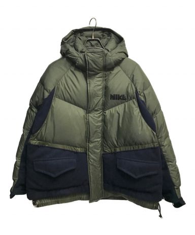 中古・古着通販】NIKE×sacai (ナイキ×サカイ) DOWN PARKA グリーン