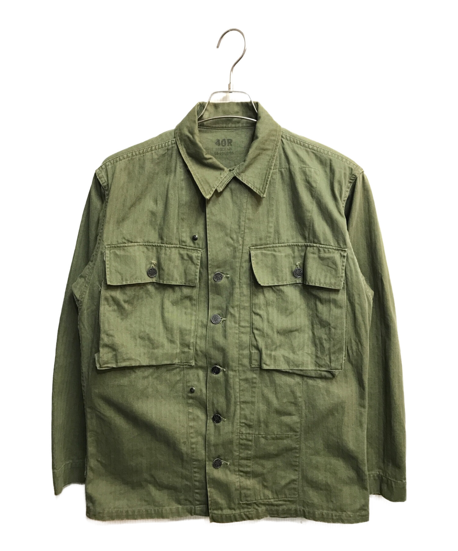 U.S. Army (ユーエスアーミー) M-43 HBT Jacket オリーブ サイズ:40R