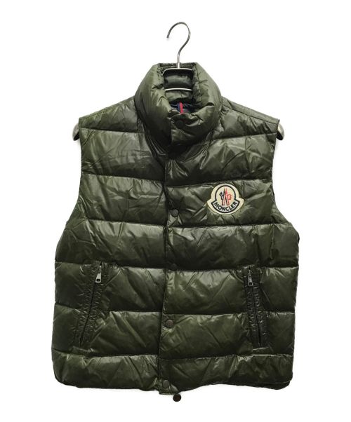 MONCLER（モンクレール）MONCLER (モンクレール) ダウンベスト/GIDE グリーン サイズ:1の古着・服飾アイテム