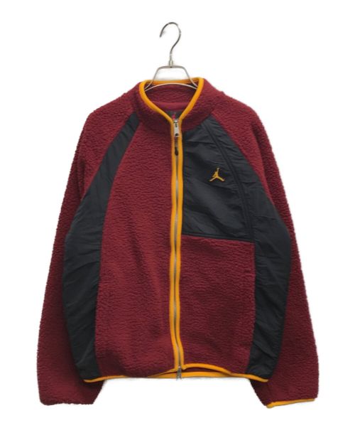 JORDAN（ジョーダン）JORDAN (ジョーダン) ESS STMT WINTER FLEECE FULLZIP L /ウィンターフリースフルジップ レッド サイズ:Mの古着・服飾アイテム