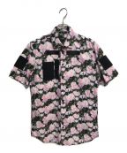 GIVENCHYジバンシィ）の古着「14SSフラワーシャツ」｜ピンク