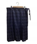 renacnattaレナクナッタ）の古着「Banshu Mermaid Wrap Skirt - Matinee」｜ネイビー