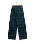 holiday (ホリデー) TUCK CHECK PANTS グリーン サイズ:1：7000円