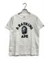 A BATHING APE（ア ベイシング エイプ）の古着「プリントTシャツ」｜ホワイト