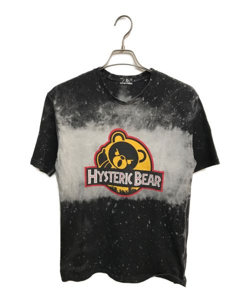 Hysteric Glamour（ヒステリックグラマー）Hysteric Glamour (ヒステリックグラマー) プリントTシャツ ブラック サイズ:Sの古着・服飾アイテム