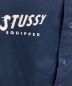 中古・古着 stussy (ステューシー) 半袖シャツ ネイビー サイズ:M：3980円