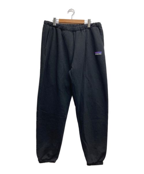 Patagonia（パタゴニア）Patagonia (パタゴニア) P-6Label Uprisal Sweat Pants ブラック サイズ:XLの古着・服飾アイテム