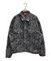 Supreme（シュプリーム）の古着「Script Jacquard Denim Trucker Jacket」｜グレー