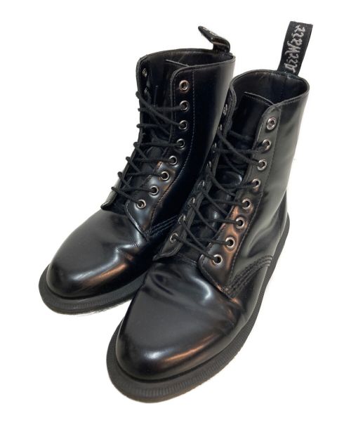 Dr.Martens（ドクターマーチン）Dr.Martens (ドクターマーチン) ELSHAM8ホールブーツ ブラック サイズ:25の古着・服飾アイテム