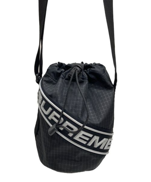 SUPREME（シュプリーム）SUPREME (シュプリーム) Small Cinch Pouch ブラックの古着・服飾アイテム