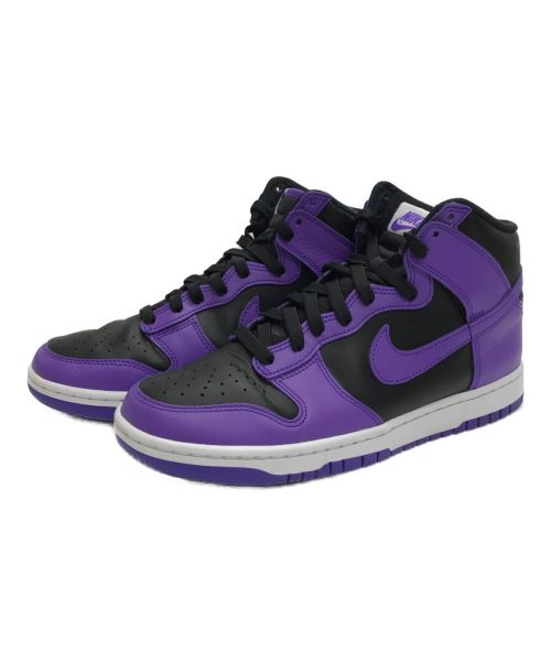 NIKE（ナイキ）NIKE (ナイキ) DUNK HI RETRO BTTYS パープル サイズ:UK8.5の古着・服飾アイテム