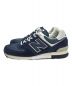 NEW BALANCE (ニューバランス) ローカットスニーカー ネイビー サイズ:26.5：17000円