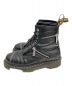 Dr.Martens (ドクターマーチン) BEX ZIP 8EYE BOOT ブラック サイズ:25：9800円