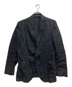SHIPSシップス）の古着「リネンテーラードジャケット」｜ブラック