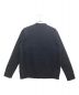 A.PRESSE (アプレッセ) Cashmere Suede Combination Cardigan ネイビー×ブラック サイズ:2：87800円