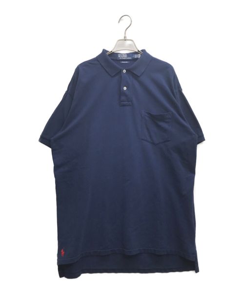 POLO RALPH LAUREN（ポロ・ラルフローレン）POLO RALPH LAUREN (ポロ・ラルフローレン) Big Fit Polo ネイビー サイズ:Mの古着・服飾アイテム