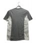 Martin Margiela 10 (マルタン・マルジェラ 10) ポケットTシャツ グレー×ホワイト サイズ:46：4800円