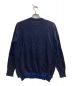 MM6 Maison Margiela (エムエムシックス メゾンマルジェラ) エルボーパッチ Vネックニット ネイビー サイズ:XS：24800円