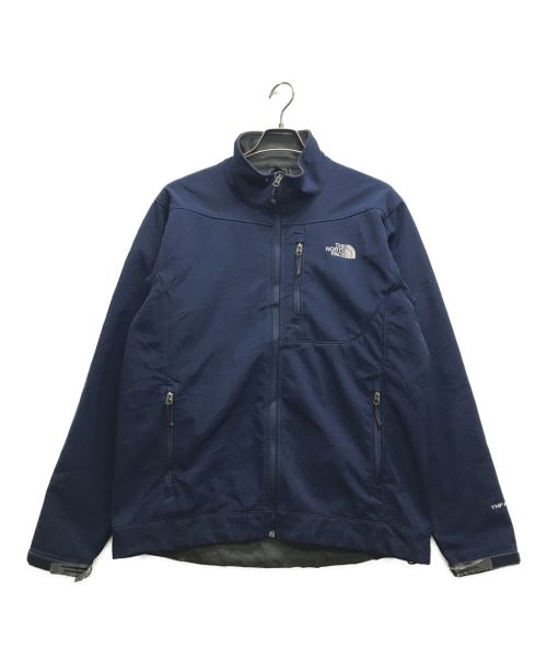 THE NORTH FACE（ザ ノース フェイス）THE NORTH FACE (ザ ノース フェイス) ソフトシェルジャケット ネイビー サイズ:Lの古着・服飾アイテム