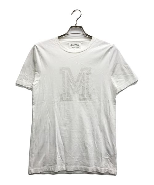 Maison Margiela（メゾンマルジェラ）Maison Margiela (メゾンマルジェラ) プリントTシャツ ホワイト サイズ:44の古着・服飾アイテム