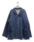 COMOLIコモリ）の古着「DENIM WORK JACKET」｜インディゴ