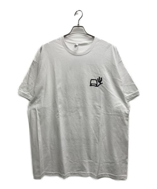 American Apparel（アメリカンアパレル）American Apparel (アメリカンアパレル) プリントTシャツ ホワイト サイズ:2ＸＬの古着・服飾アイテム