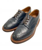 Tricker'sトリッカーズ）の古着「KESWICKウィングチップシューズ」｜ネイビー