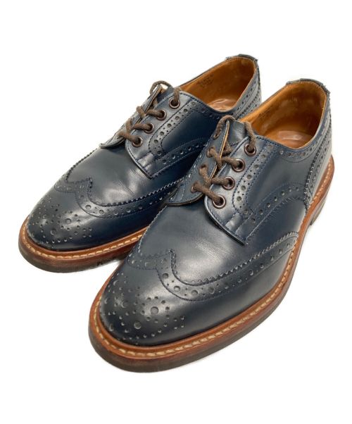 Tricker's（トリッカーズ）Tricker's (トリッカーズ) KESWICKウィングチップシューズ ネイビー サイズ:7の古着・服飾アイテム