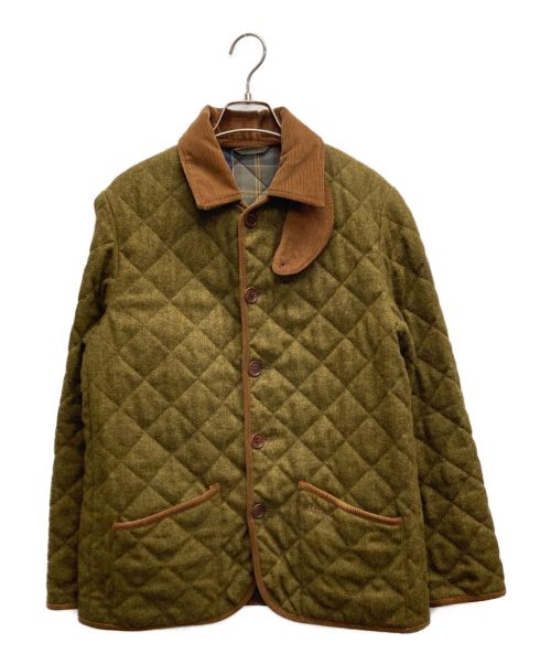 Barbour（バブアー）Barbour (バブアー) ウールキルティングジャケット カーキ サイズ:34の古着・服飾アイテム