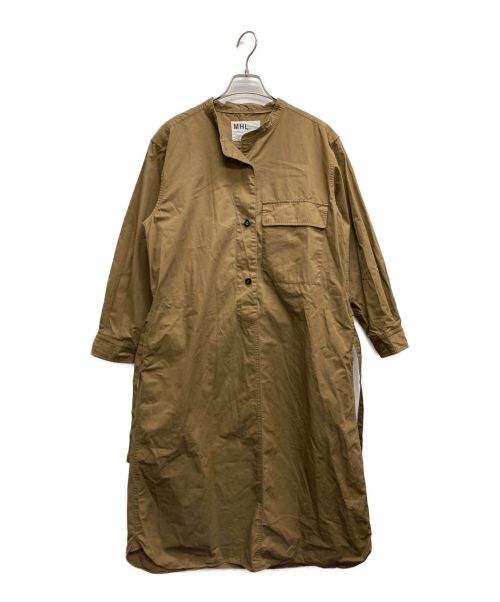 MHL（エムエイチエル）MHL (エムエイチエル) DRY COTTON POPLIN OP ベージュ サイズ:2の古着・服飾アイテム