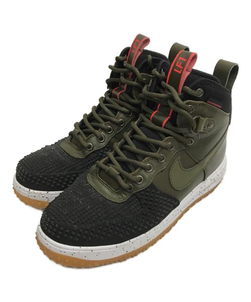 NIKE（ナイキ）NIKE (ナイキ) LUNAR FORCE 1 DUCKBOOT グリーン×ブラック サイズ:26CMの古着・服飾アイテム