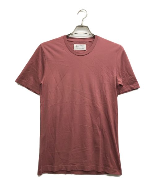 Maison Margiela（メゾンマルジェラ）Maison Margiela (メゾンマルジェラ) クルーネックTシャツ ピンク サイズ:44の古着・服飾アイテム