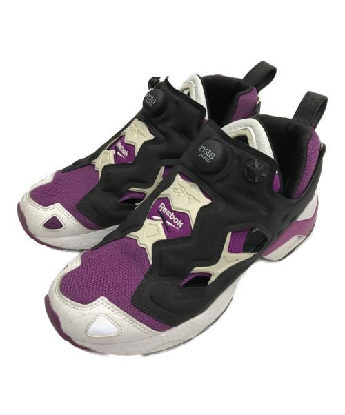 REEBOK（リーボック）REEBOK (リーボック) INSTAPUMP FURY 95 パープル×ホワイト サイズ:25CMの古着・服飾アイテム