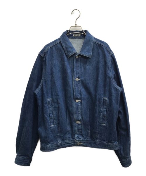 AURALEE（オーラリー）AURALEE (オーラリー) SELVEDGE LIGHT DENIM BLOUSON インディゴ サイズ:4の古着・服飾アイテム