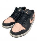 NIKEナイキ）の古着「AIR JORDAN 1 LOW / エアジョーダン1ロー」｜ピンク×ブラック