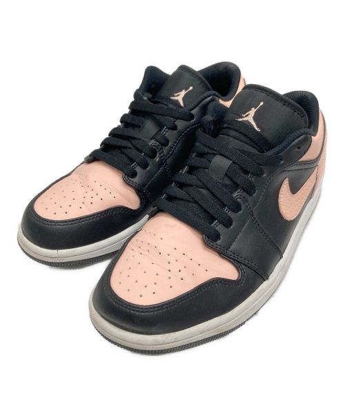 NIKE（ナイキ）NIKE (ナイキ) AIR JORDAN 1 LOW / エアジョーダン1ロー ピンク×ブラック サイズ:25.5の古着・服飾アイテム